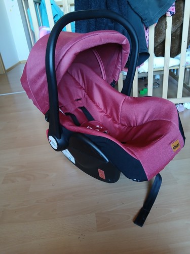 Auto babyschale kiduku - rot, mit