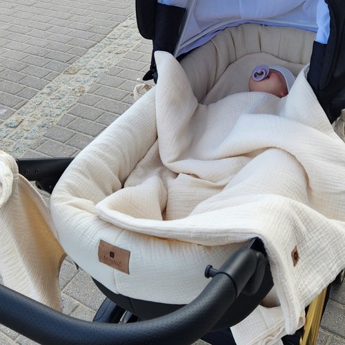 Tlg musselin kinderwagen - 5,