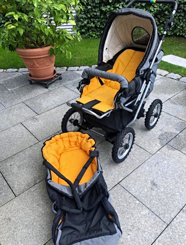 Sehr schöner kinderwagen mit - sehr,