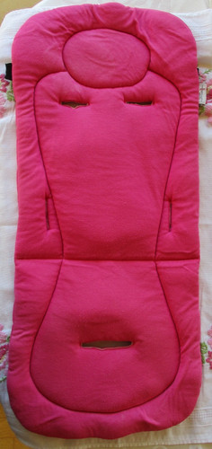 Pinke wattierte