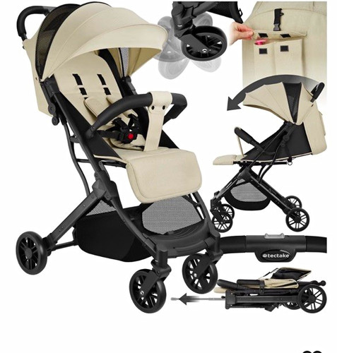 Tectake buggy klappbar mit - buggy,