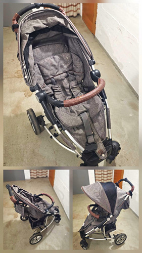 Buggy einsitzer grau schwarz - buggy, grau/schwarz